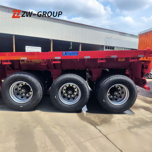 รถเทรลเลอร์บรรทุกตู้คอนเทนเนอร์ Zw กลุ่ม3เพลา60-80ตัน - Product Image 6