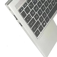 Grosir casing Topcase Laptop untuk HP Probook 440 G8 445 445R G8 seri perak sandaran casing atas dengan Keyboard