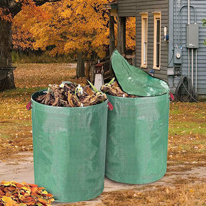 Coupe d'herbe Débris de pelouse Sac de déchets de jardin pliable en PP Sacs de déchets de jardin réutilisables Sacs de jardin - Product Image 3