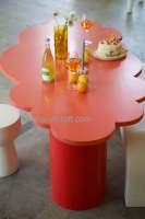 Table basse exclusive en bois faite à la main Design rustique de luxe Meubles en bois massif de qualité supérieure Table centrale moderne