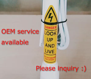 VHF 2.4m longue distance 9.5dbi antenne marine en fibre de verre MRF240V à gain élevé - Product Image 5