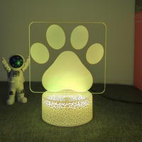 Projecteur de lumière de nuit Anime, lampe Anime personnalisée, alimentée par USB, commande tactile, télécommande, luminosité réglable
