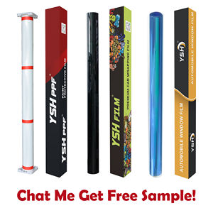 YSH Premium PVC vinilo coche hoja aire burbuja libre Super brillo <span class=keywords><strong>Color</strong></span> <span class=keywords><strong>Auto</strong></span> Wrap rollos papel adhesivo para vehículo de motor - Product Image 6
