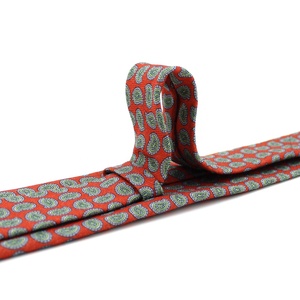 Haute Qualité Chine Personnalisé <span class=keywords><strong>Cravate</strong></span> Hommes D'affaires Classique Vert Bleu Paisley Orange Morden Imprimé 8CM Cravates En <span class=keywords><strong>Laine</strong></span> pour Hommes - Product Image 5