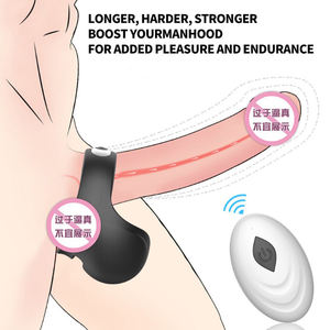 Desain segar menambahkan pengalaman hidup seks pantat bergetar dengan cincin <span class=keywords><strong>Penis</strong></span> Vibrator pelatih Masturbator untuk pria - Product Image 2
