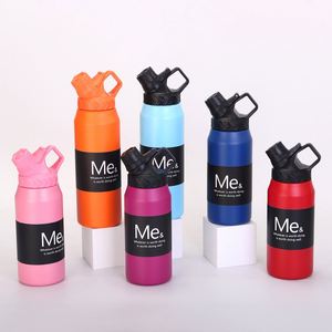 Bouteille d'eau de camping 750 ml 950 ml en acier inoxydable 304, grande capacité, thermos sport isotherme avec couvercle - Product Image 6