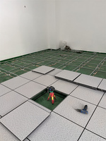 Suelo Elevado Antiestático de Acero para Sala de Ordenadores 600*600, Suelo Suspendido Móvil para Centros de Datos