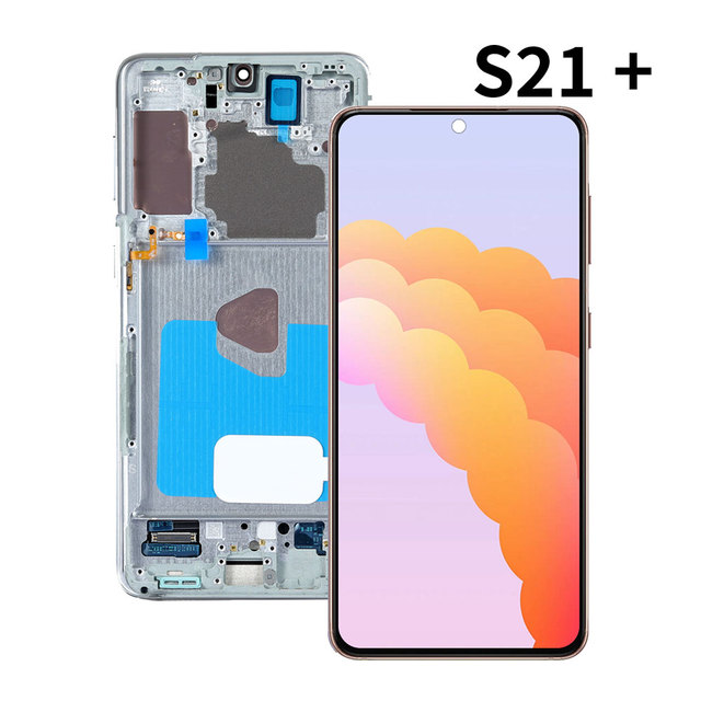 Wholesale Cheap Cell Phone Parts Lcd Screen for samsung galaxy S21 Plus 5g Display for samsung S21 Plus Screen Replacement