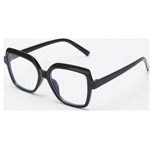 À la mode 97196 montures de lunettes pour femmes grands visages hommes classique effet amincissant myopie Anti bleu lumière lunettes pas cher - Product Image 5