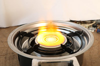 Gril d'intérieur de table de cuisinière à gaz portative de conception coréenne pour le gril Hotpot Hotpot
