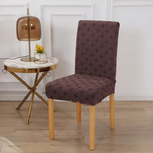 Wholesale Jacquard Polyester Home Daily Use Anti Dirty Simplicity Style Dinning Room Durable Seat Protection <b>Cover</b> - Product Image 6