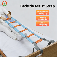 Sangle d'aide à la levée Aiwecare pour personnes âgées avec 6 poignées rembourrées – Aide indépendante pour se lever pour les soins à domicile et hospitaliers