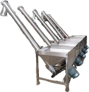 Productvervaardiging Food Grade Hopper Horizontale Hellende Plc Custom Auger Schroef Transportband - Product Image 1