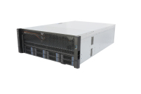 Châssis de serveur GPU G465-08B prenant en charge 4 cartes GPU double largeur avec planche arrière Mini-SAS 6 Gb/s pour l'inédition d'inférences IA