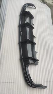 Ốp khuếch tán gió sau bằng sợi <span class=keywords><strong>carbon</strong></span> A6 C7, viền cản sau, cánh gió, có đèn LED cho Audi C7 A6 2012 2013 2014 2015 - Product Image 5