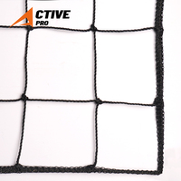 Système de filets de séparation durables pour stades intérieurs, maille de 100 mm pour terrains de basketball et de football