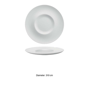 Athens Dinner <b>Plate</b> with Rim 31 cm Gural Atn31Gdu00 - Product Image 3
