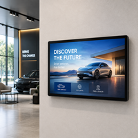 Pantalla Digital de Señalización AIYOS de 23.8 Pulgadas Full HD para Montaje en Pared, con Análisis de IA Opcional y Monitor Táctil con Batería Escalable