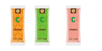 Pomelo C Americano Instant Koffie, Grapefruit smaak Zwarte Koffie, Vetvrij met Vitamine C, Draagbare Enkelportie Verpakking
