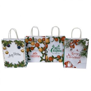 KUAIMA Bolsas de Papel Navideñas de Papá Noel de 22*11*27cm al por Mayor para Bolsas de Papel Personalizadas para Llevar - Product Image 4