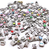 Vente en gros de maillons de bracelet en acier inoxydable plaqué or, forme constellation, style italien, pour bijoux romantiques DIY