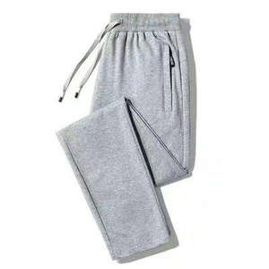 OEM broderie personnalisée impression logo design pantalons décontractés pantalons de survêtement Draw Leg pantalons de sport hommes pantalons longs droits amples - Product Image 3