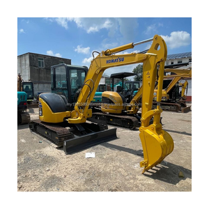 Mini-excavatrice sur chenilles d'occasion du Japon 4TON Komatsu PC40MR-2 avec peu d'heures de travail PC40MR-2 à vendre - Product Image 2