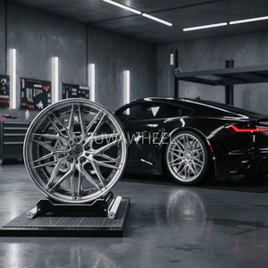 Jantes en alliage forgées JW Custom Monoblock 2 pièces 3 pièces 19/20/21/22, jantes de performance pour Porsche / <span class=keywords><strong>Audi</strong></span> / Tesla - Product Image 3