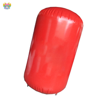 Bouées cylindriques en PVC personnalisées pour la natation en eau libre, la course, la plongée, le triathlon, grand marqueur de bouée gonflable AIRFUNPRO
