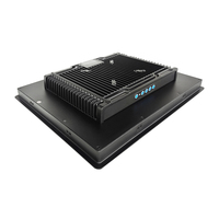 15 pulgadas TFT 1024*768 pantalla LCD panel frontal IP65 montaje en pared impermeable monitor táctil capacitivo industrial
