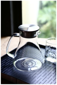 D'<span class=keywords><strong>eau</strong></span> En Verre/<span class=keywords><strong>Carafe</strong></span>/Pichet avec Couvercle En Acier Inoxydable En Verre Cool Cruche D'<span class=keywords><strong>eau</strong></span> De Jus De Fruits Cruche - Product Image 4