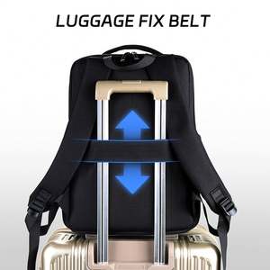 New Design Men's <b>Laptop</b> Backpack USB Smart Feature EVA Hard Shell Black Waterproof Business <b>Travel</b> <b>Bag</b> Mochila Made Oxford - Product Image 5