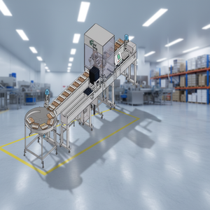 Repackeur d'œufs pneumatique automatique industriel avec moteur 5850W 220V, cartons en plastique et en papier multicolores, garantie de 3 ans - Product Image 4