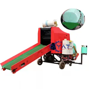 Cheap Corn stalk clover straw silage baler and wrapper machine round baler wrapping machine For Round Hay