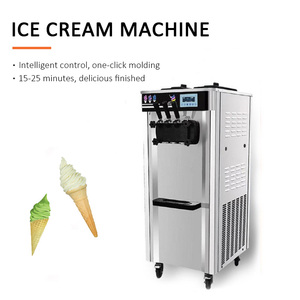 3-hương vị máy làm kem mềm cho doanh nghiệp và nhà sử dụng Trung Quốc Nhà máy cung cấp dọc Mini mềm phục vụ Ice Cream Maker - Product Image 2