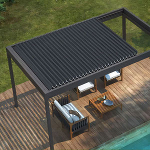 Pérgolas Individuales para Exteriores <span class=keywords><strong>6X3</strong></span> M, Pérgola Económica de Aluminio con Techo Retráctil - Product Image 2