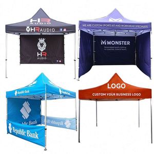 Outdoor Camping <b>Tent</b> Customized Pop up <b>Tent</b> Custom White <b>Tent</b> With Logo 10 X 10 - Product Image 1