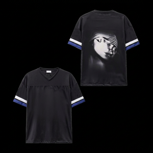 Camiseta de Béisbol con Logotipo Personalizado, Cuello en V, Manga Corta, Camiseta Deportiva Estampada, Ropa de Equipo, Ropa para Fanáticos - Product Image 1
