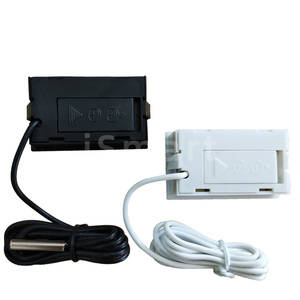 ISMART TMP-10 Nhiệt Kế Cảm Biến Đo Đồng Hồ Mini Trong Nhà Xe Di Động Kỹ Thuật Số LCD Giám Sát Hiển Thị Phát Hiện Nhiệt Độ - Product Image 5