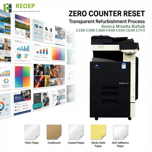 REOEP <span class=keywords><strong>Konica</strong></span> <span class=keywords><strong>Minolta</strong></span> Bizhub C250i C300i C360i A3 <span class=keywords><strong>Fotocopiadora</strong></span> Multifunción a Color Usada - Product Image 1