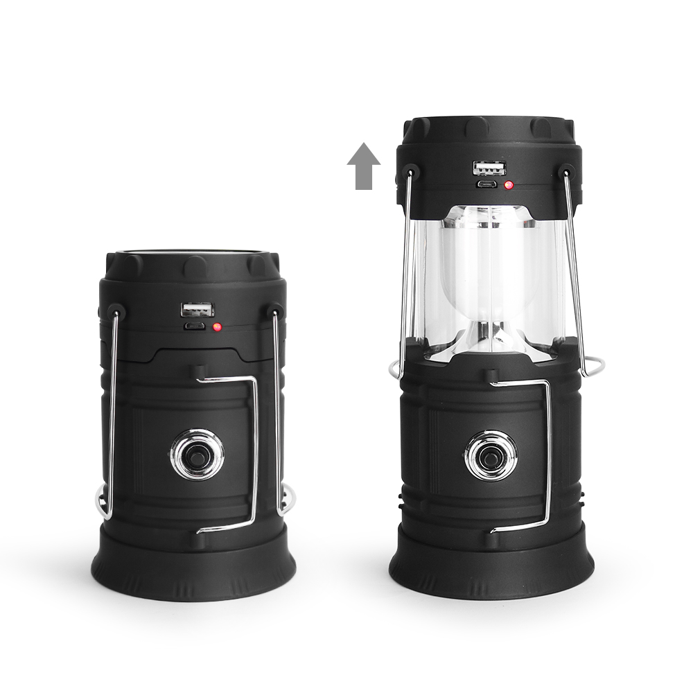 VCAN литий-ионный аккумулятор водонепроницаемый с дисплеем питания ABS 5 Вт LED 350 люмен дешевый USB светодиодный фонарь для кемпинга