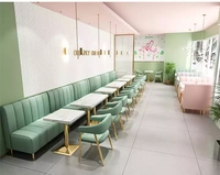 Meubles de luxe modernes pour restaurant, ensemble table et chaises, meubles pour café, ensemble table et chaises, canapé, vente en gros
