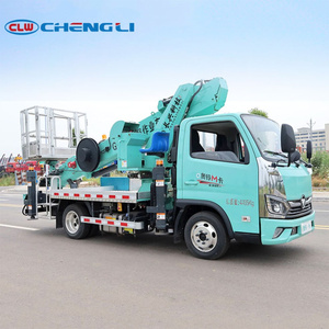Camión Plataforma Elevadora Articulada Diésel FAW 4x2 Nueva de 18m para Mantenimiento de Fábricas, Construcción Robusta, Venta Directa - Product Image 3