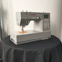 Machine à Coudre Électrique Domestique SINGER HD6805C, Haute Qualité Multi-Fonctions avec Table d'Extension Robuste