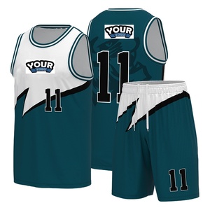 カスタム昇華バスケットボールジャージーチームユニフォームセットスーツバスケットボールウェアシャツショートパンツバスケットボールユニフォーム - Product Image 2