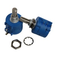 Potentiomètre à fil bobiné de précision 10 tours 3590S avec axe en acier inoxydable