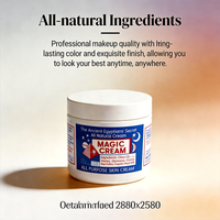Crème Magique Entièrement Naturelle Secret Égyptien 118ml Hydratant à Base d'Aloe Vera Nourrissant Anti-Rides AHA pour Tous Types de Peau