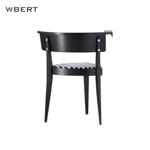 Nordic Modern Luxury Dining <b>Chair</b> with Simple Creative Fashionable Design Solid Wood Backrest for Hotel Villa Apartment Use - Product Image 2