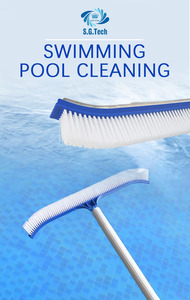 หัวแปรงดูดฝุ่นสระว่ายน้ำระดับมืออาชีพ หรูหราและยืดหยุ่นได้ ขนาด 18 นิ้ว - Product Image 4