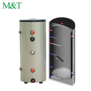 300 Litre Household SUS304/316/duplex Golden Supplier Electric Boiler Water Heater Buffer Tank And Hot Water Tank For Heat Pump